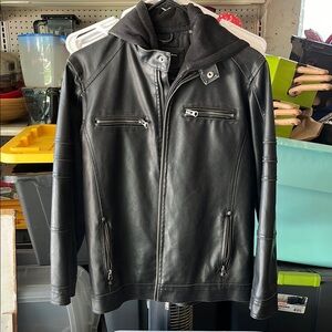 Black Rivet Black Jacket
